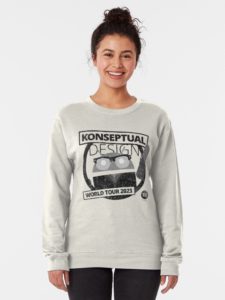 Konseptual World Tour 2023, self promotional design